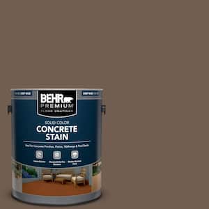 1 gal. #PFC-35 Rich Brown Solid Color Flat Interior/Exterior Concrete Stain