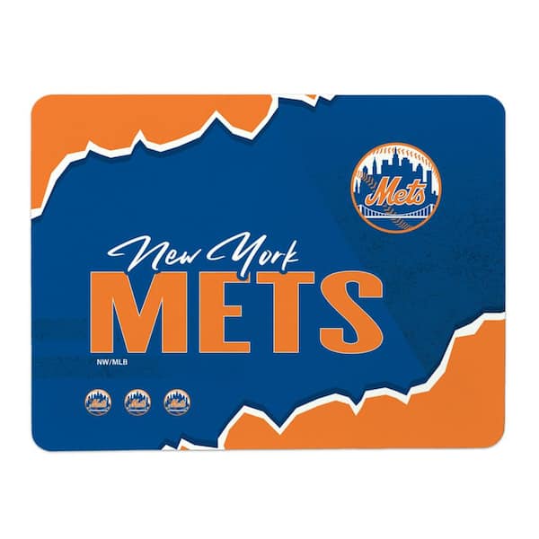 MLB New York Mets Torn Small Mat 15×20 inches
