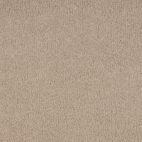 Lifeproof with Petproof Technology Northern Hills II Wheat Beige 54 oz. Blend Texture Installed Carpet