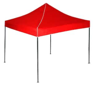 10 ft. x 10 ft. Canopy Tent in Red
