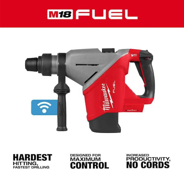 M18 FUEL 18V Lithium-Ion Brushless Cordless 1-3/4 in. SDS-Max Rotary Hammer (Tool-Only)