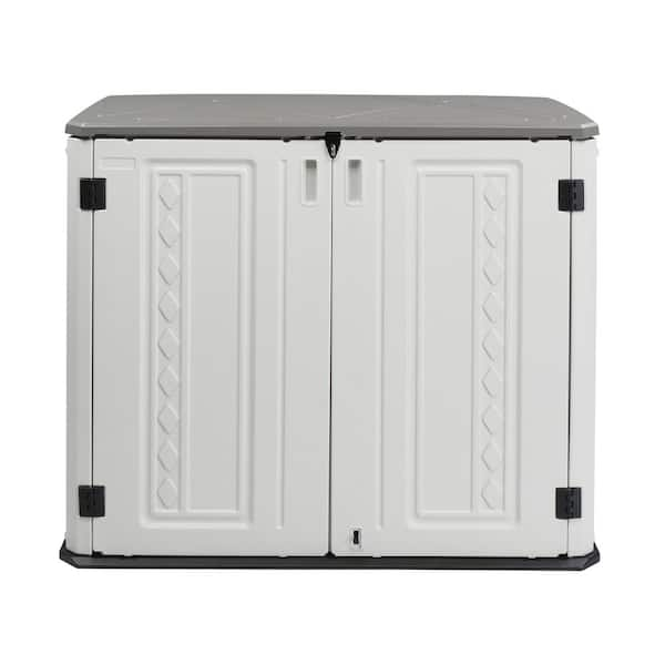 264 Gal. Storage Box in White