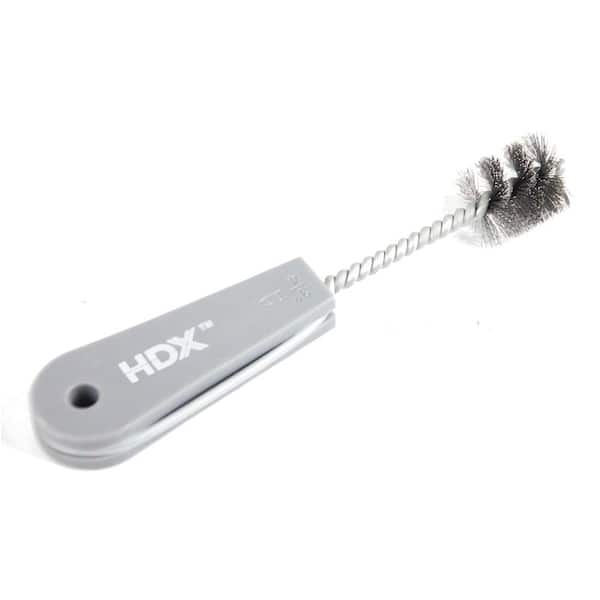 Hyper Tough 3-Piece Wire Brush Set for Utility Cleaning, Brass and  Stainless Steel Brushes 