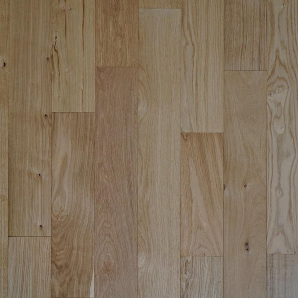 Dekorman Firenze Oak 1/2 in. T x 5 in. W Tongue and Groove Wire Brushed Engineered Hardwood Flooring (26.25 sq. ft. / Case)