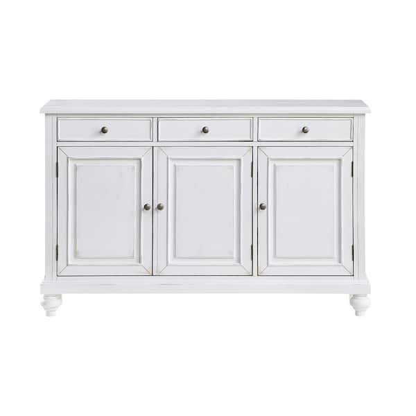 Coast To Coast Dove 3Door Three Drawer Buffet/ Storage Credenza in