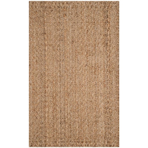 SAFAVIEH Natural Fiber Beige Doormat 3 ft. x 5 ft. Geometric Area Rug