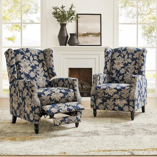 Celia Garden Fabric Standard (No Motion) Recliner (Set of 2)