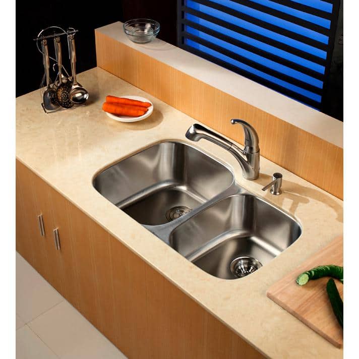 Stainless Steel Modern Kitchen Sink Basket Strainer Set