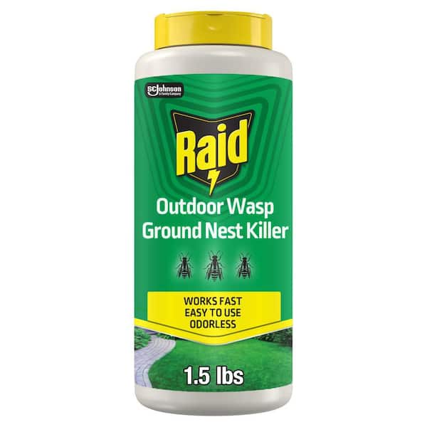 24 oz Raid Outdoor Wasp Dust