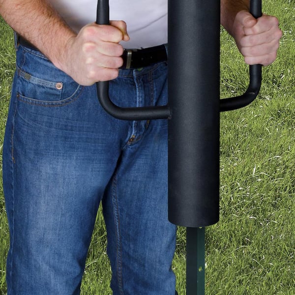 24.75 in. x 12.6 in. x 3.75 in. Steel Fence Post Driver