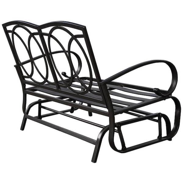 Custom Metal Outdoor Rocking Bench