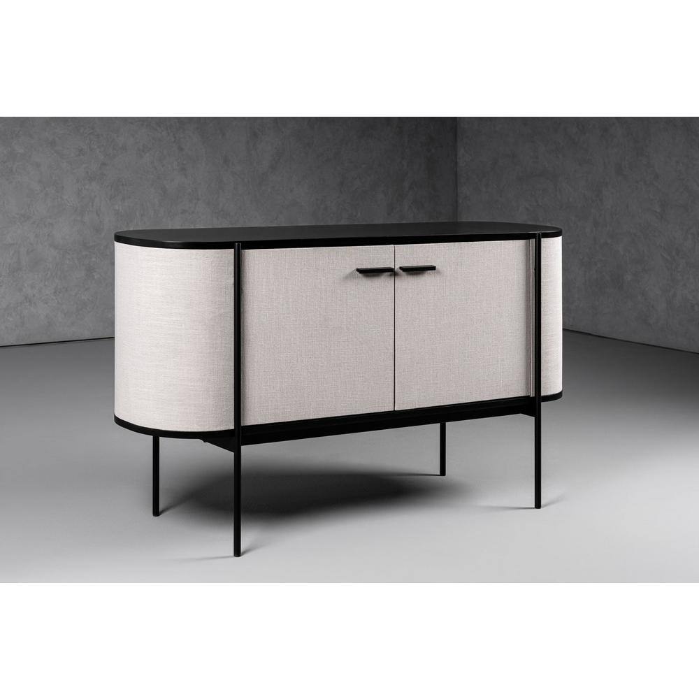 Hobart Beige Fabric Other Wood 59 in. Buffet price history on PriceWatchPro