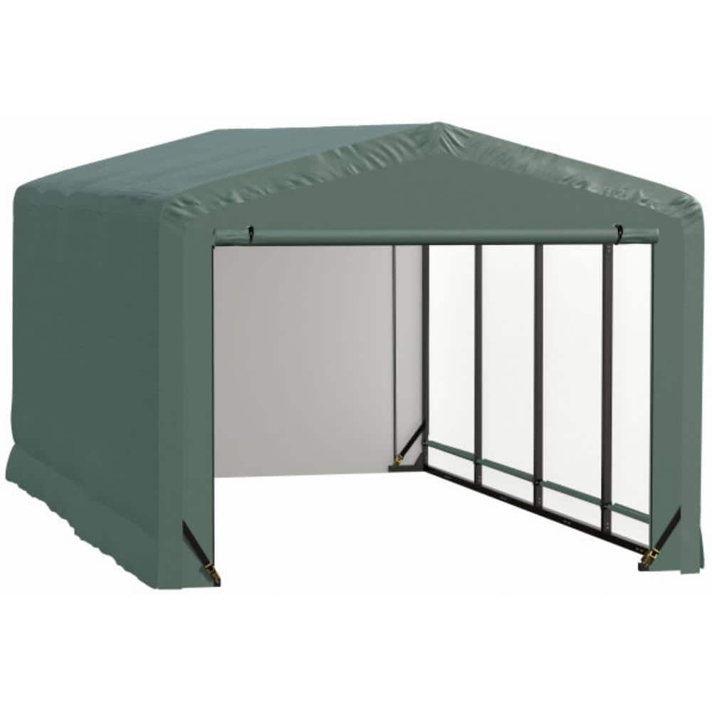 ShelterLogic Sheltertube 10 ft. x 18 ft. x 8 ft. Storage Garage in