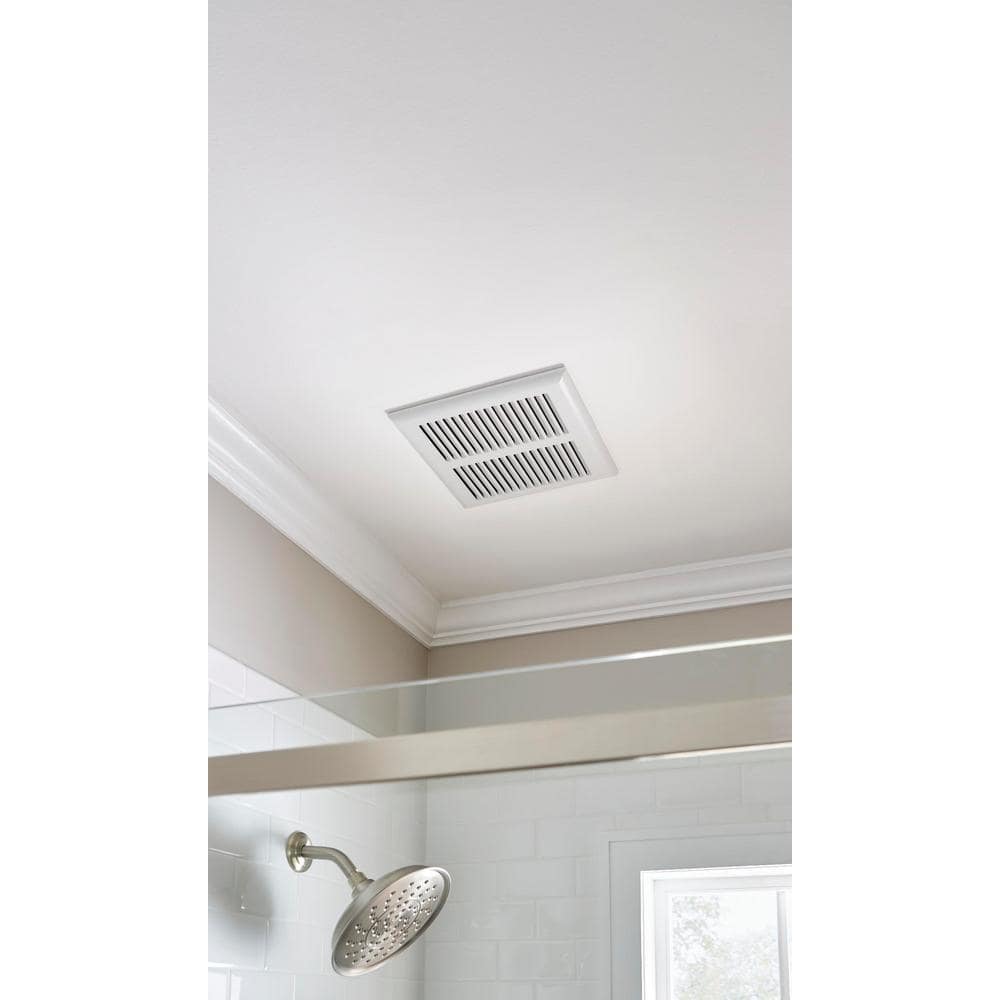 Hampton Bay 80 CFM White Metal Ceiling Mount Exhaust Fan