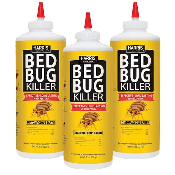 8 oz. Diatomaceous Earth Bed Bug Killer (3-Pack)