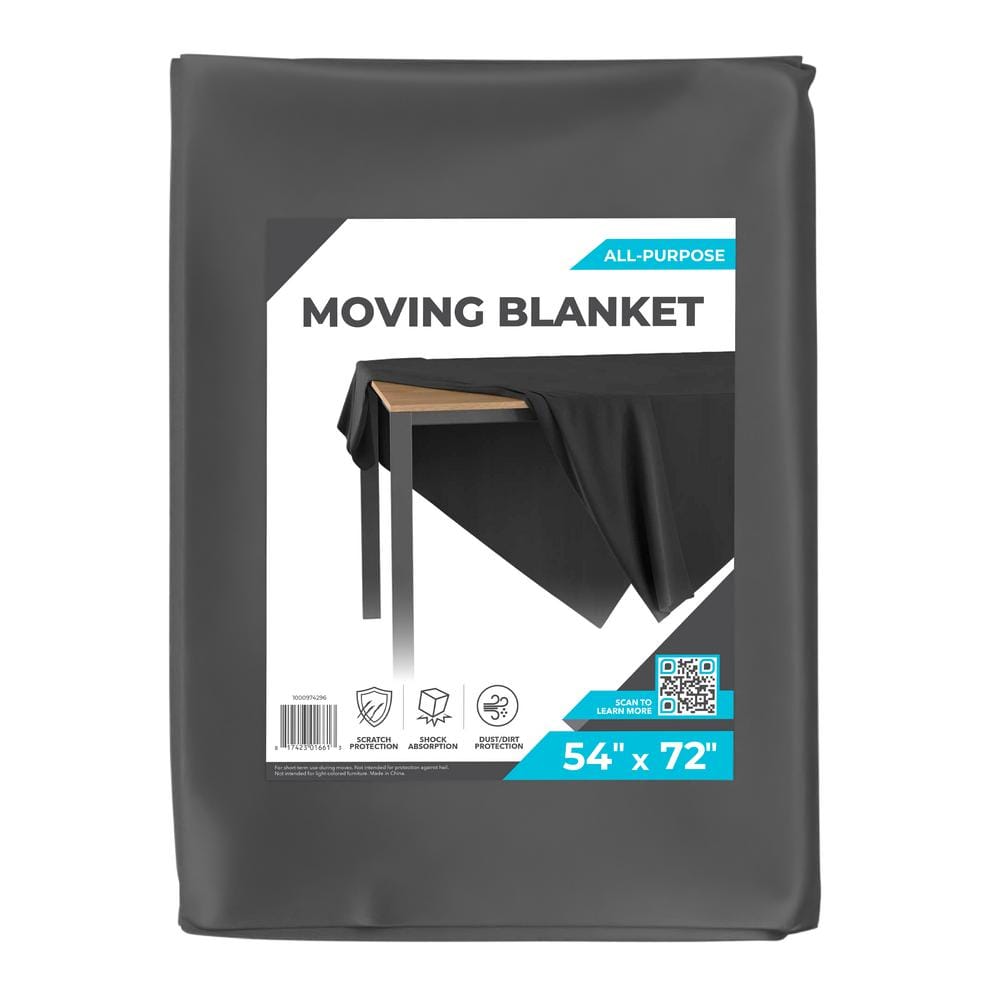 54 in. L x 72 in. W Standard Moving Blanket (5-Pack) price history on PriceWatchPro