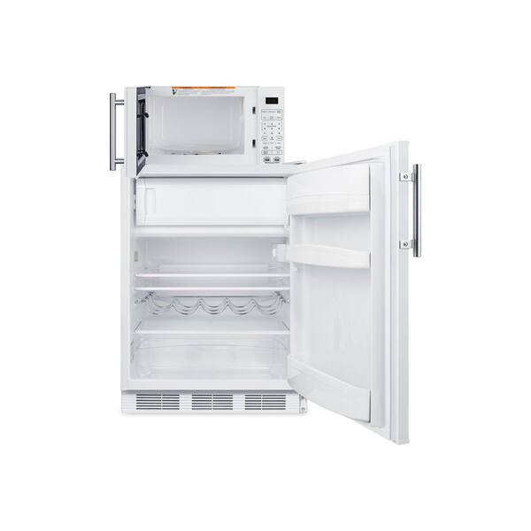 【美品】OoBLE mini white Summit Appliance 5.04 cu. ft. Mini Refrigerator in White with