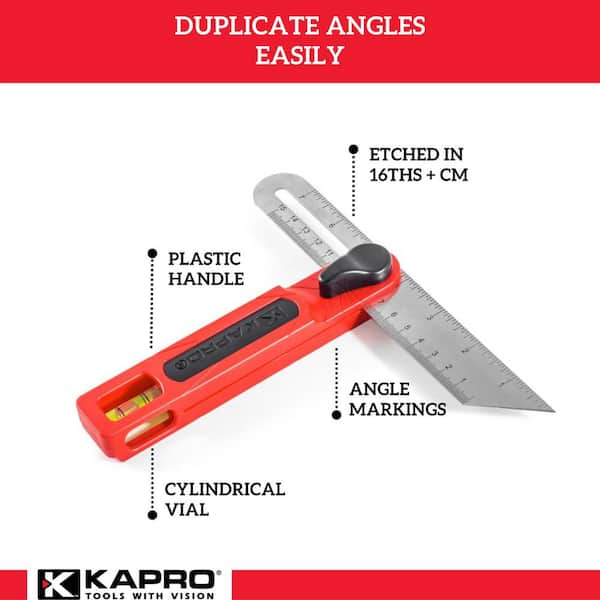Kapro 301-01 7 T-Bevel with Stainless Steel Blade