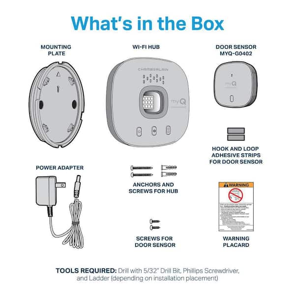 Chamberlain - myQ Smart Garage Control with WiFi Hub