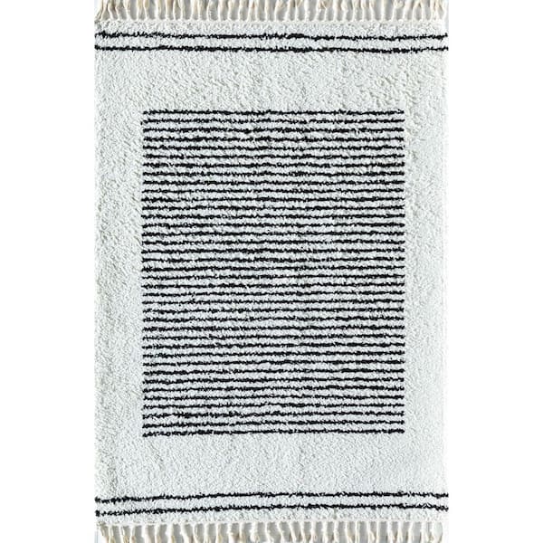 Bennett Snow Veil 2'6"x8' Shag Area Rug