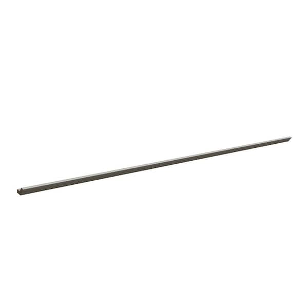 NewAge Products 1.6 in. x 84 in. Crown Molding Large in Gray