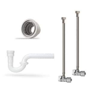 Master Kit Push Fit Bathroom Faucet Installation Kit - Angled