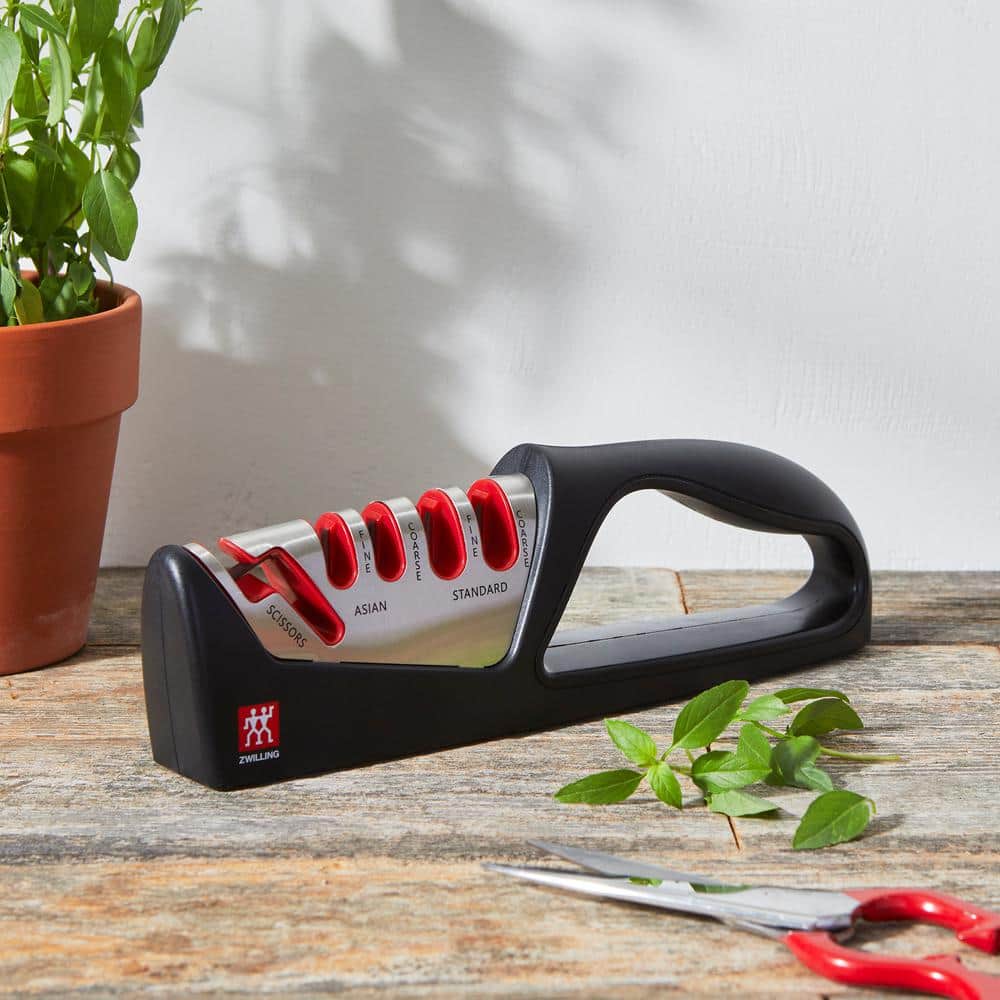ZWILLING J.A. Henckels Knife Sharpener Black