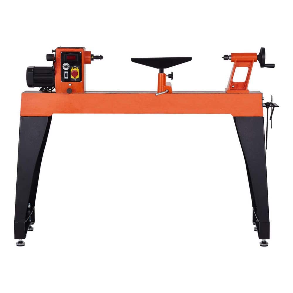 Woodworking Lathe 1.5 HP Wood Lathe Machine with 0 to 3200 RPM Variable Speed 16 in. x 40 in. Workbench price history on PriceWatchPro