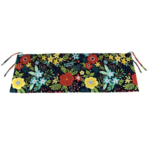 59 in. W x 16 in. D x 3 in. T Rectangular Outdoor Bench Cushion