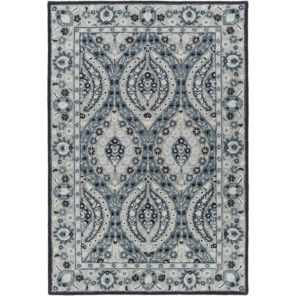 Artistic Weavers Korce Medium Gray 9 ft. x 13 ft. Indoor Area Rug