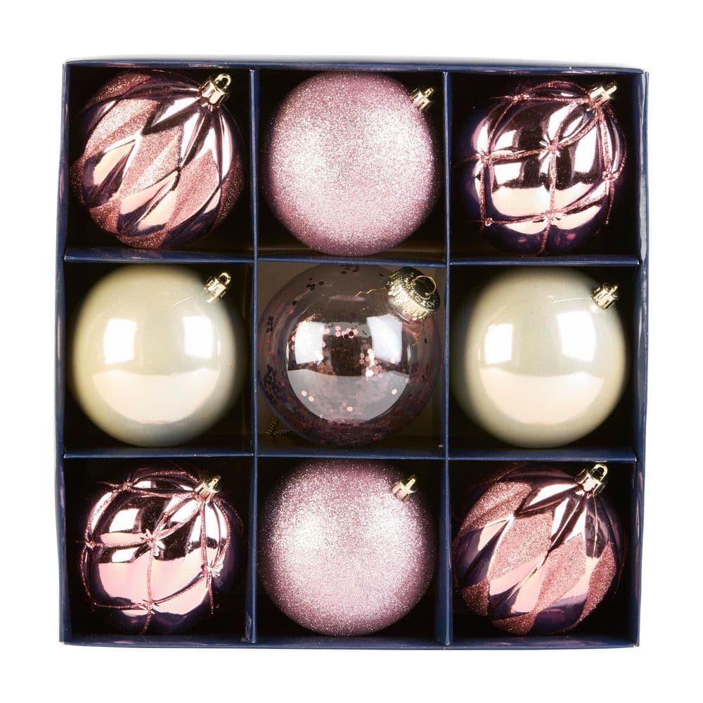 9-Piece Christmas Ball Ornament Set price history on PriceWatchPro
