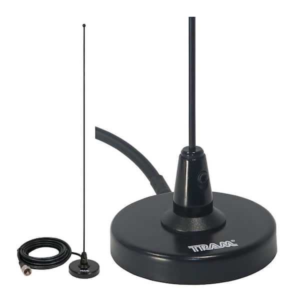 150 MHz to 155 MHz VHF Pre-Tuned Magnet Antenna, 19-1/4-In. Tall with 12-Ft. RG58 Cable and PL-259 Connector