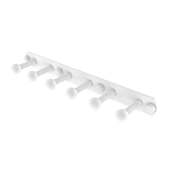 Prestige Skyline Collection Knob Robe/Towel Hook in Matte White