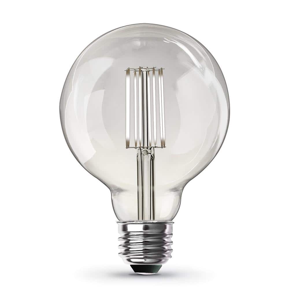 Feit Electric 60-Watt Equivalent G30 Dimmable Cage Filament Clear