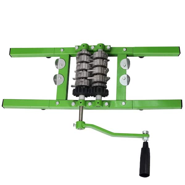 Fruit and Apple Crusher - L Manual Juicer Grinder(1.8 Gallon,Green