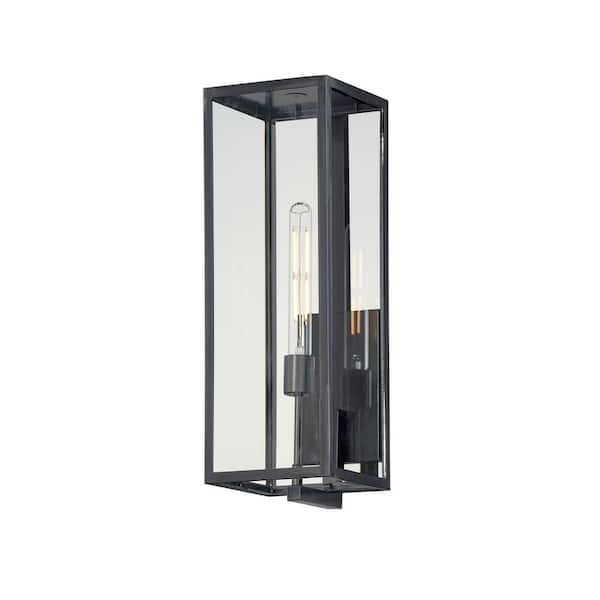 Maxim Lighting Catalina Large Bronze Outdoor Up-Light Hardwired Wall Sconce