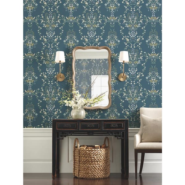 Luxembourg Unpasted Wallpaper (Covers 60.75 sq. ft.)