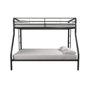 Cindy Black Twin over Full Metal Bunk Bed