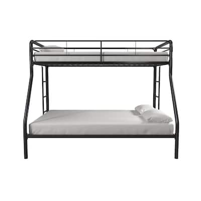 Cindy Black Twin over Full Metal Bunk Bed