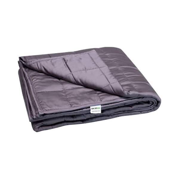 GhostBed 15 lb. 60 in. x 80 in., 100% Queen Cooling and Breathable Tencel Cover Weighted Blanket