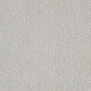 Naples - Lunar - Gray 37.4 oz. Nylon Loop Installed Carpet