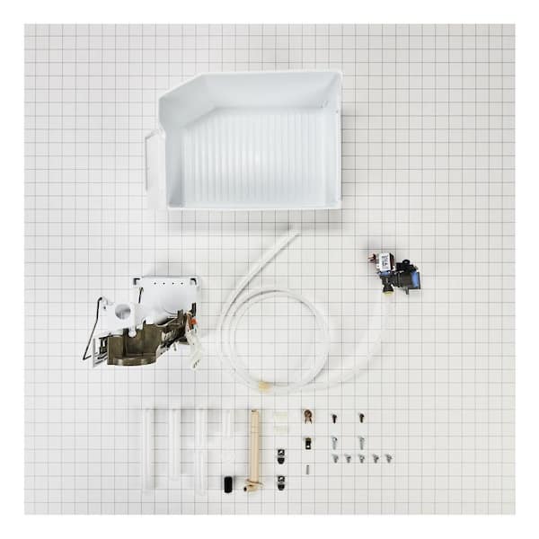 5.25 in. Plastic Icemaker Installation Kit W11510803 - The Home Depot