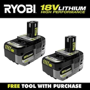ONE+ 18V HIGH PERFORMANCE Lithium-Ion 4.0 Ah Battery (2-Pack)