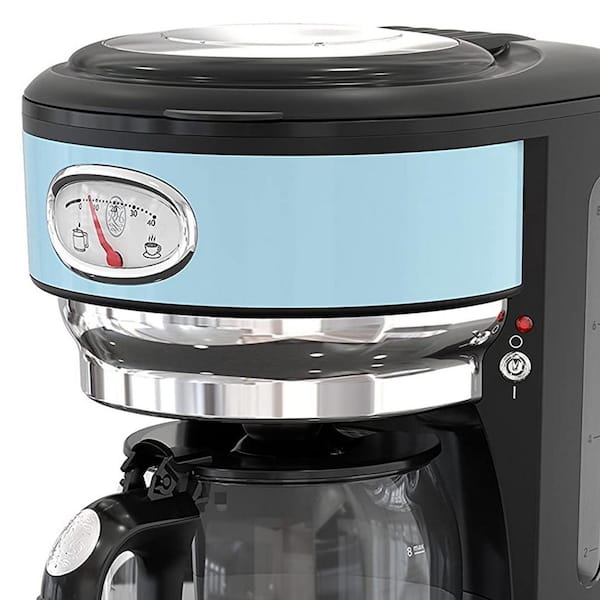 Filter coffee brewer - RETRO CLASSIC 21701 - RUSSELL HOBBS - home /  fully-automatic / 1-group