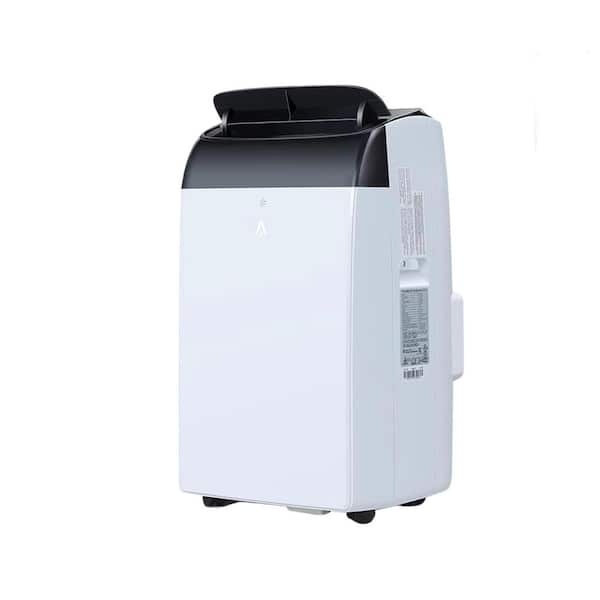 14,000 BTU Portable Air Conditioner Cools 750 Sq. Ft with with Dehumidifier and Remote Control in White