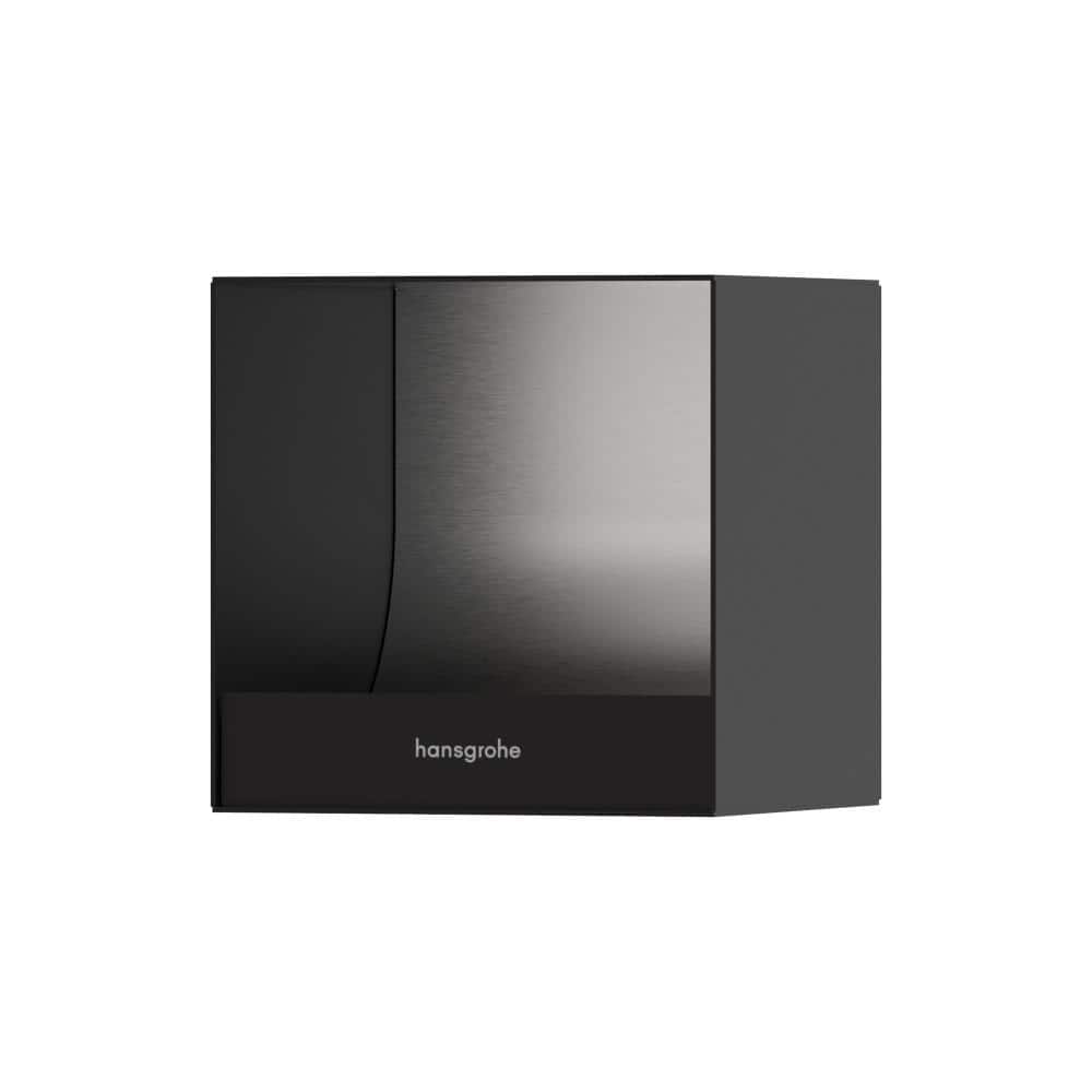 Hansgrohe XtraStoris Original Stainless Steel Recessed Toilet Paper