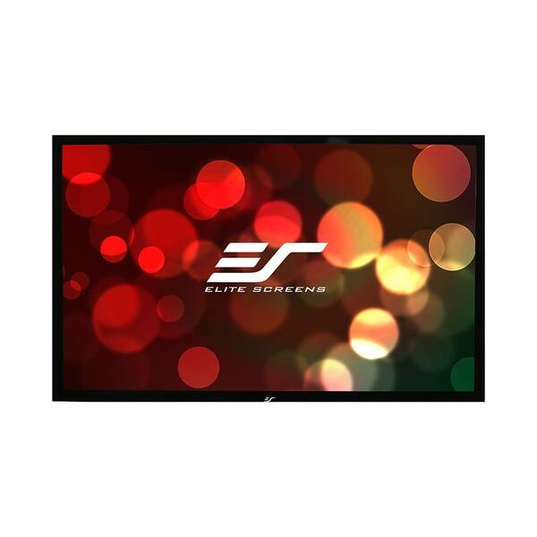 Elite Screens ezFrame 100 in. Diagonal Acoustically Transparent Fixed Projection Screen-DISCONTINUED