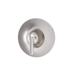 Birch Wall Mounted Single Handle Shower Valve Trim in Satin Nickel (Valve Not Included)