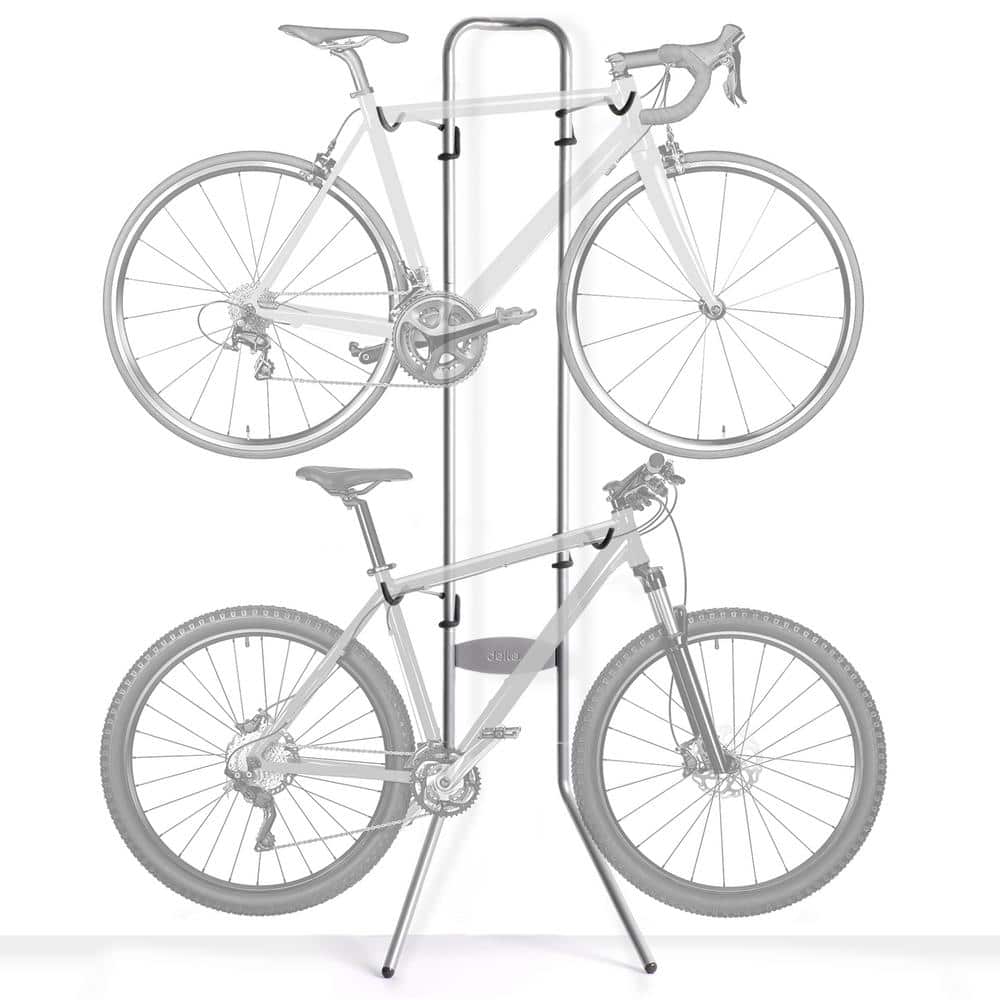 gravity stand bike rack