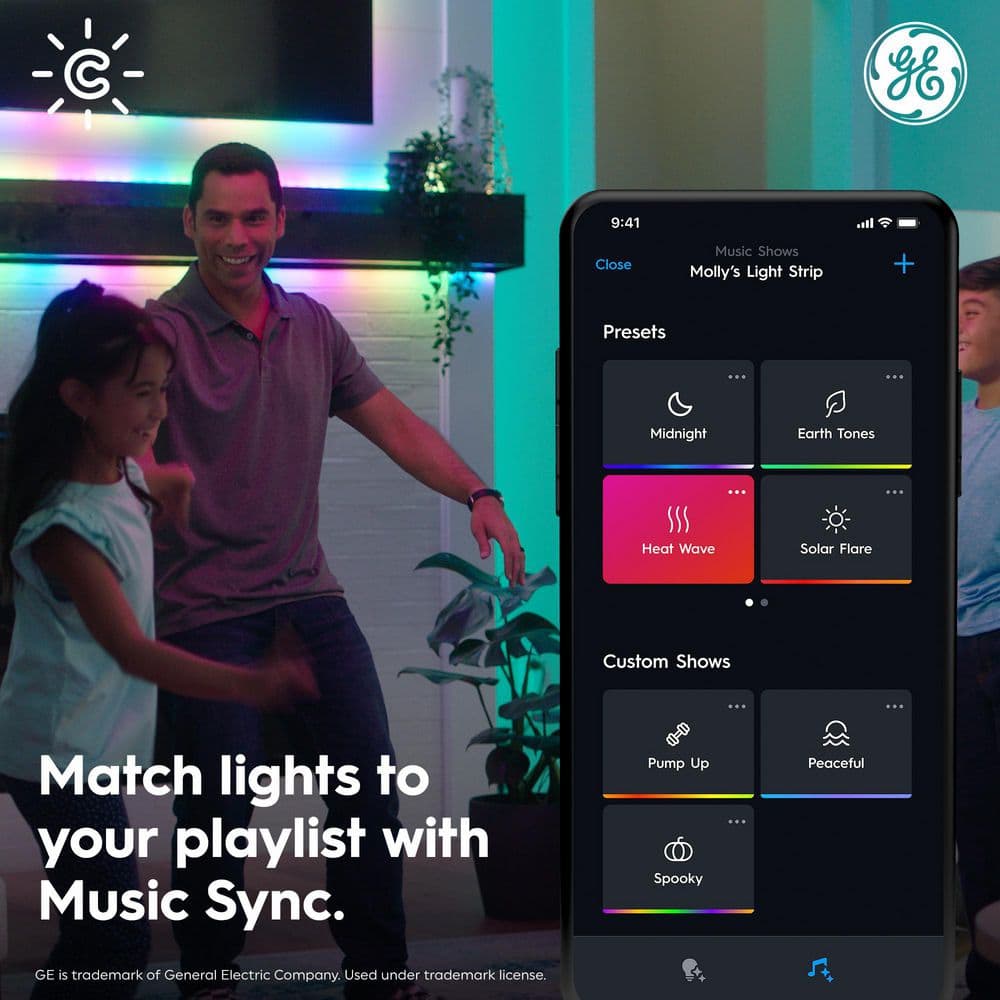 16 ft Multicolor Outdoor LED Smart Light Strip with Dynamic Effects